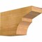 Ekena Millwork Monterey Rough Sawn Rafter Tail, Western Red Cedar, 6"W x 10"H x 18"L RFT06X10X18MON00RWR - alternate 1